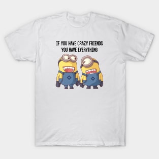 if you have crazy friends, you have everything T-Shirt